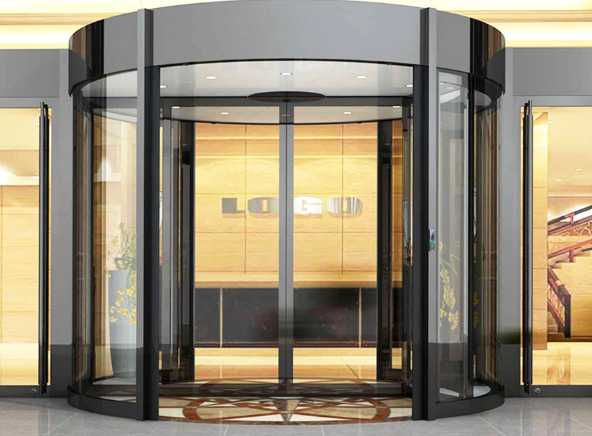 旋转门带来的便利与安全新时代！