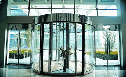 武威旋转感应门 | 防风节能 | 酒店/写字楼适用！