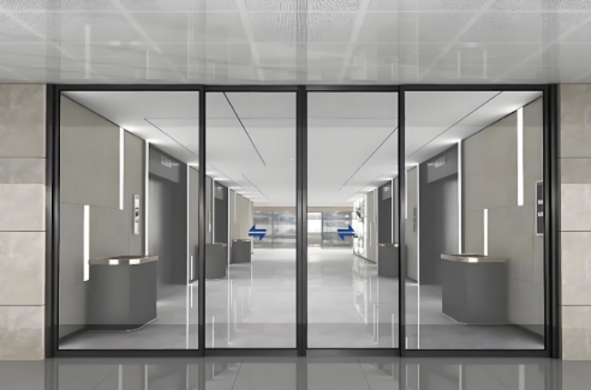 武威详解感应门的机组_轨道_传感器选型！